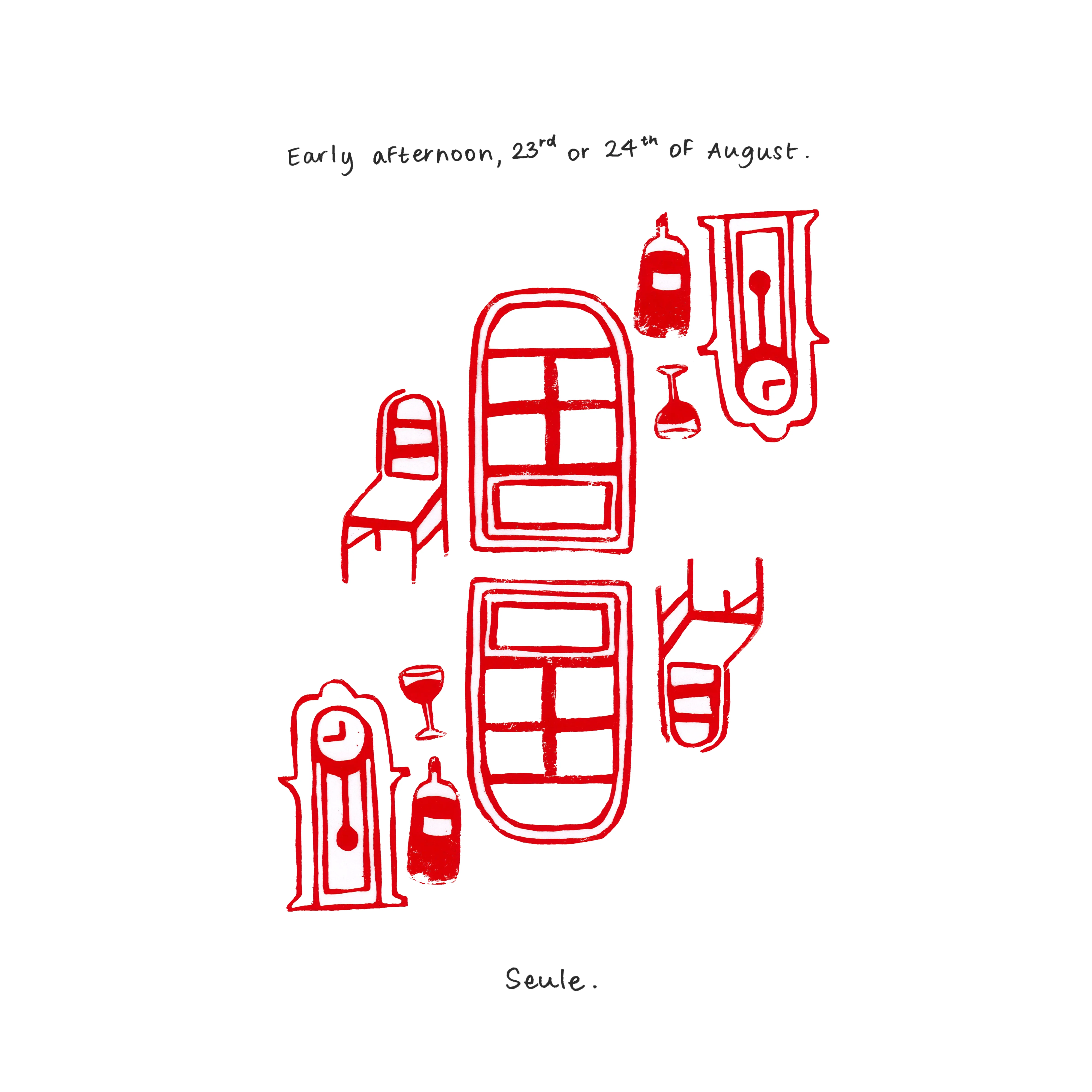 seule dans l appartement